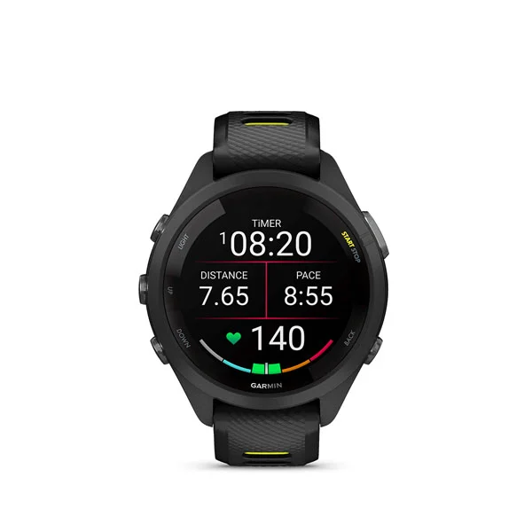010-02810-13 GARMIN | Forerunner 265S Black Smartwatch (Unisex)