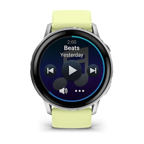 Garmin Venu 4 45MM Silver with Citron Silicone band Smart Watch - Image 5