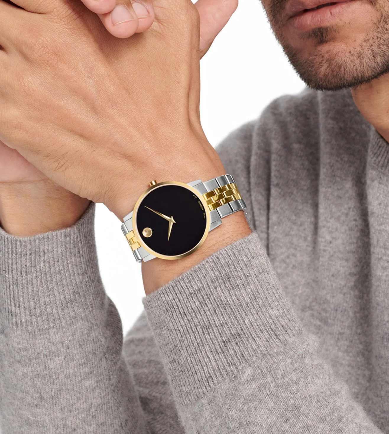0607200 | MOVADO Museum Analog Watch for Men - Image 6