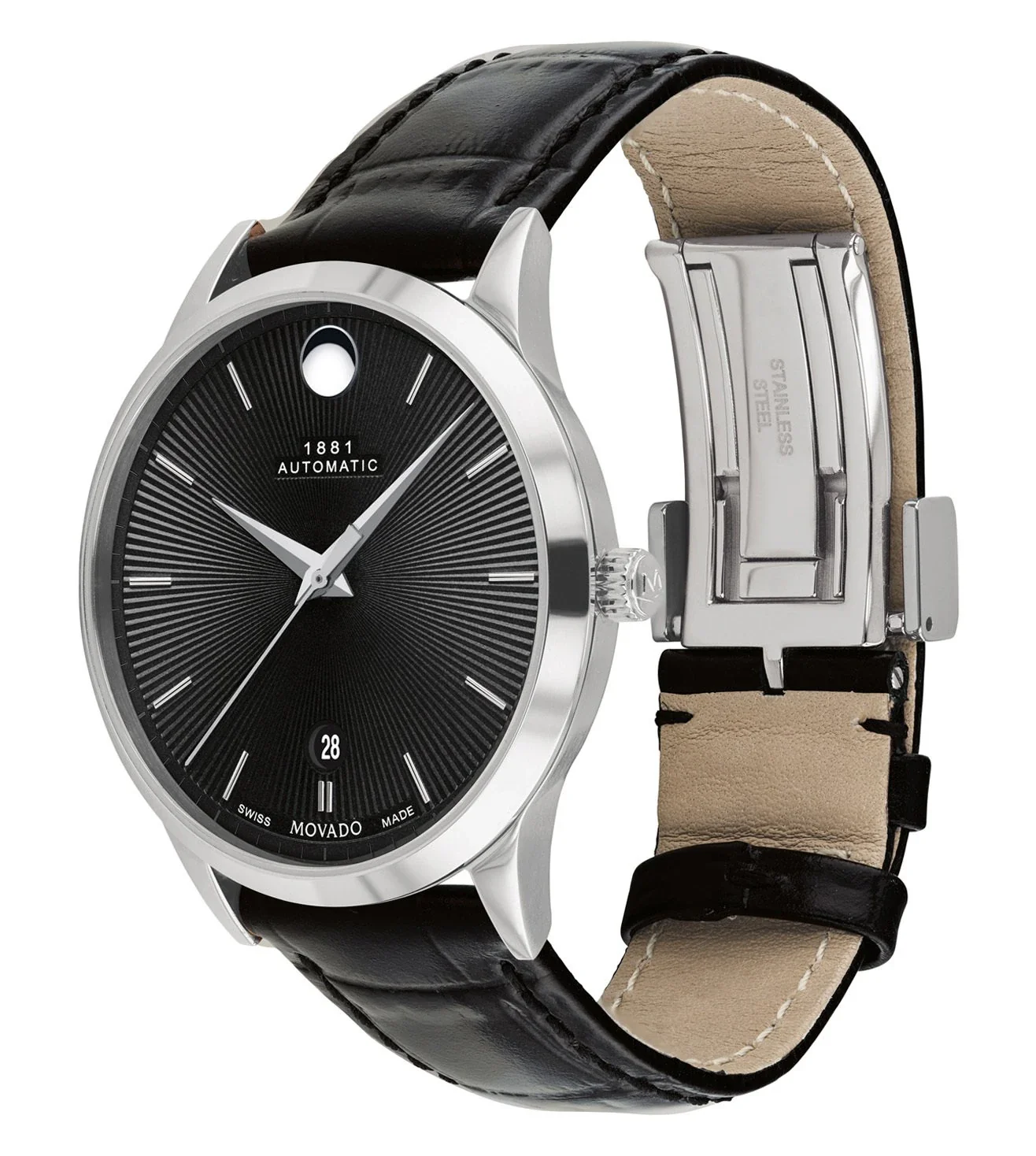 0607458 | MOVADO 1881 Automatic Analog Watch for Men - Image 3