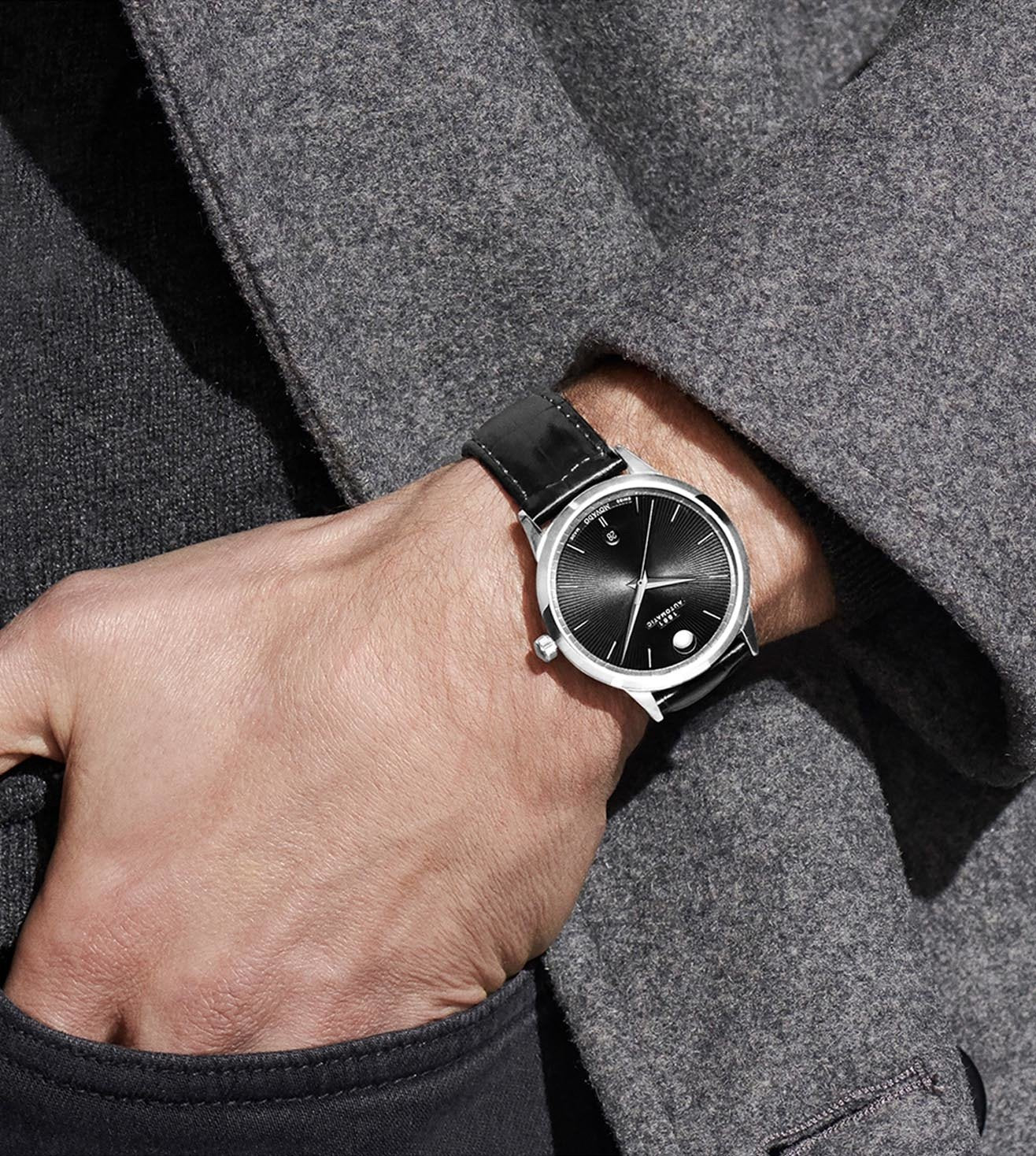 0607458 | MOVADO 1881 Automatic Analog Watch for Men - Image 4