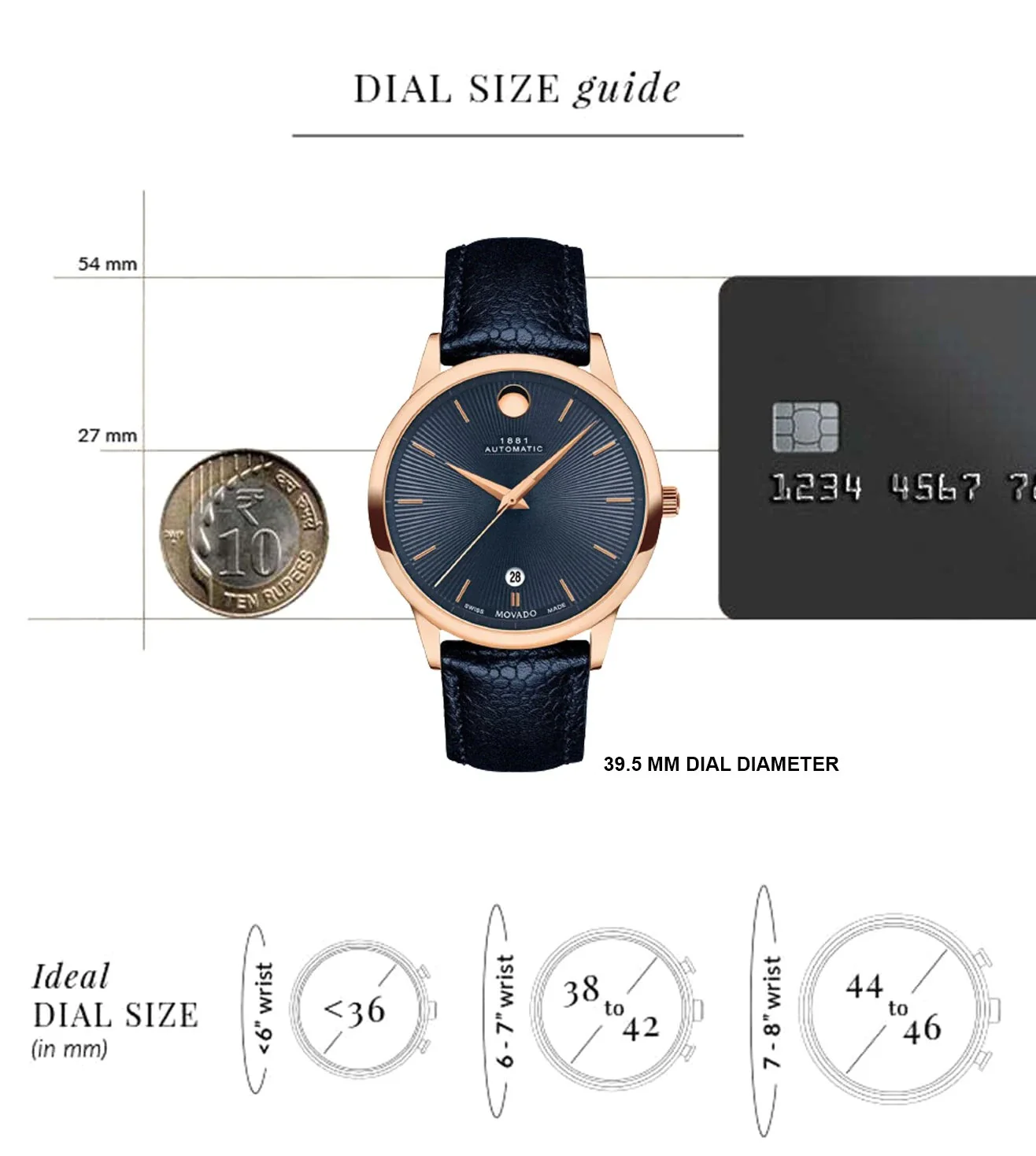 0607460 | MOVADO 1881 Automatic Watch for Men - Image 2