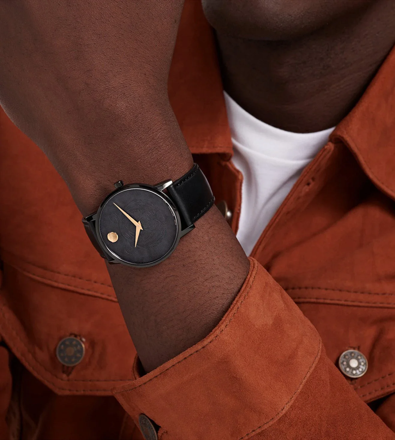 0607586 | MOVADO Museum Analog Watch for Men - Image 3