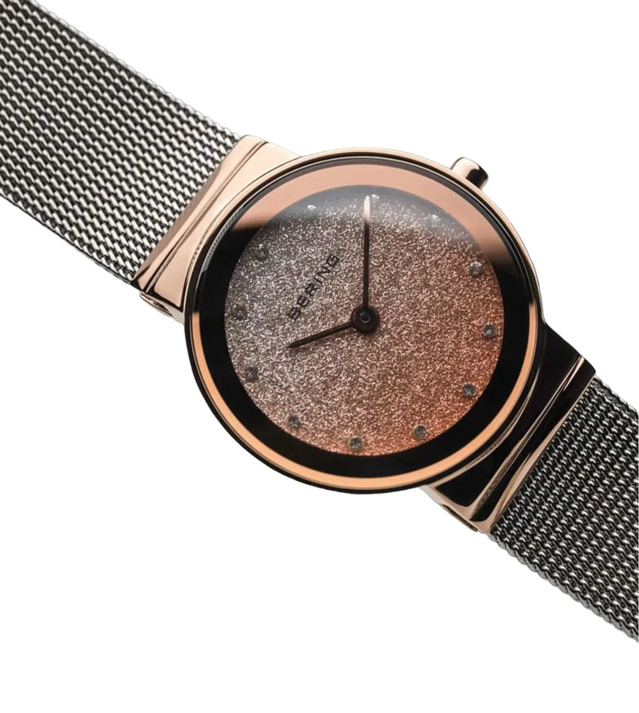 10126-0663 Bering | Rose Gold Dial Classic Watch for Women - Image 4