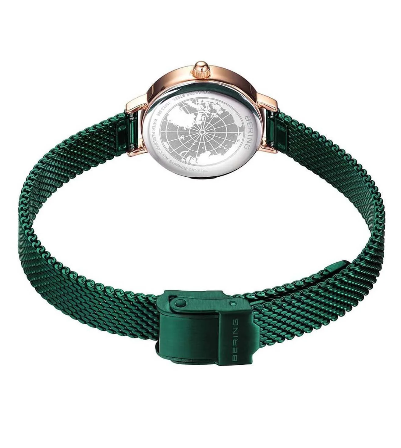 11022-868 BERING | Green Dial Classic Watch for Women - Image 4