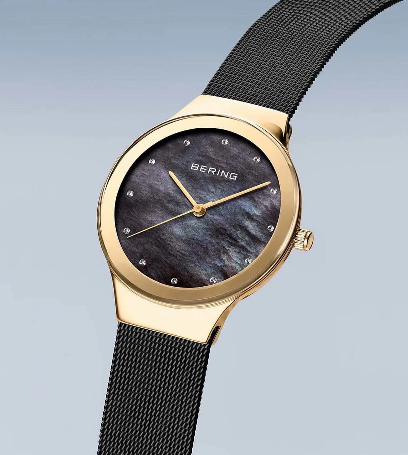 12934-132 BERING | Black Mother-of-Pearl Classic Watch for Women - Image 3