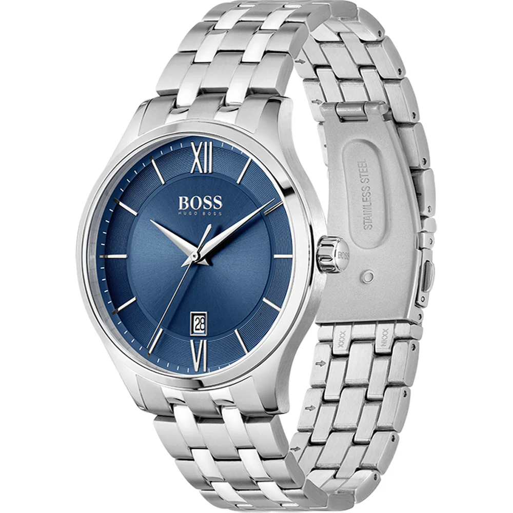 1513895 HUGO BOSS | Elite 41mm Round Blue Dial Watch (Men) - Image 2