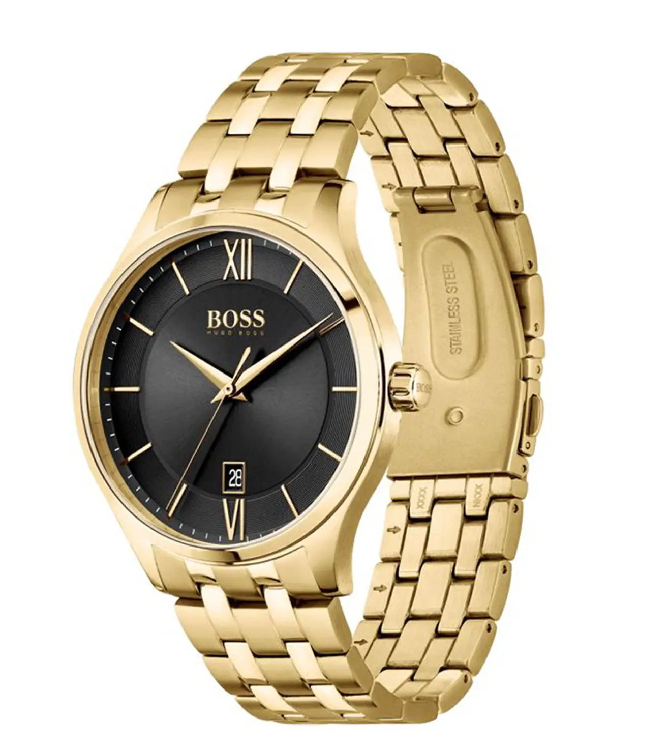 1513897 HUGO BOSS | Elite 41mm Round Black Dial Watch (Men) - Image 2