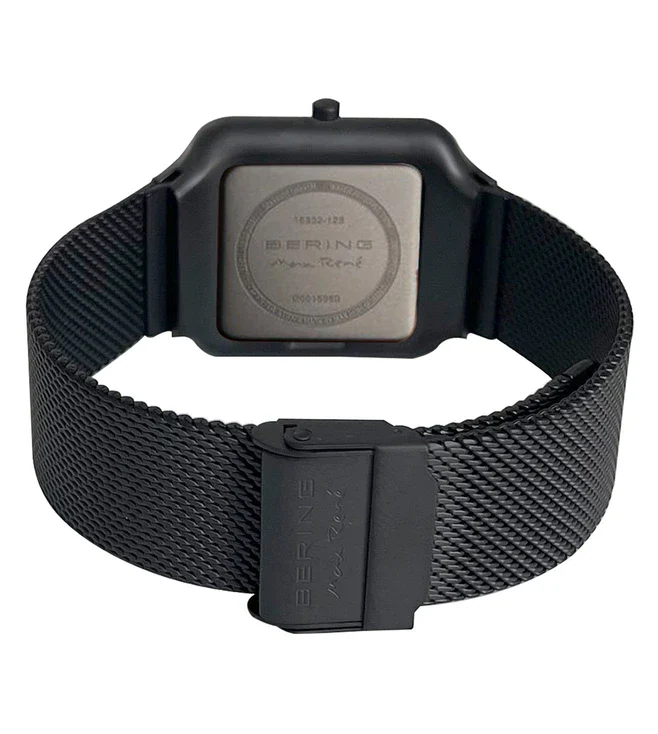 15832-123 Bering | Square Black Max Rene Analog Watch (Women) - Image 3