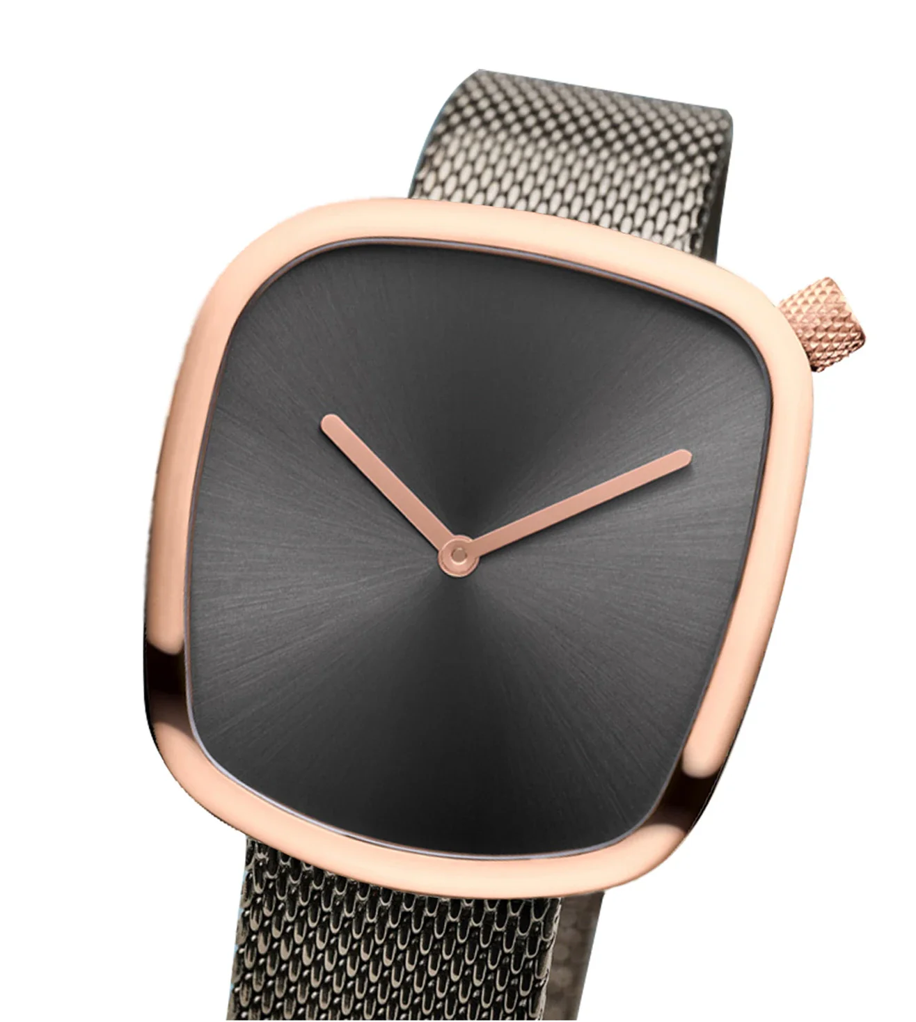 18034-369 Bering | Grey Square Dial Classic Watch (Women) - Image 3