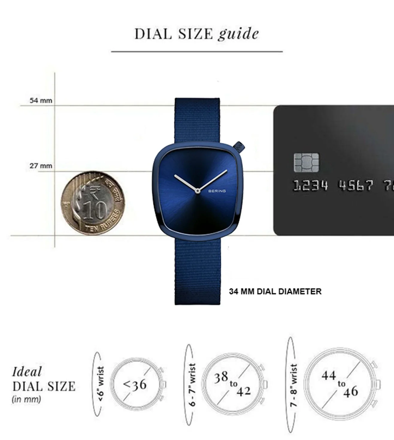 18034-397 Bering | Blue Dial Classic Watch for Women - Image 5