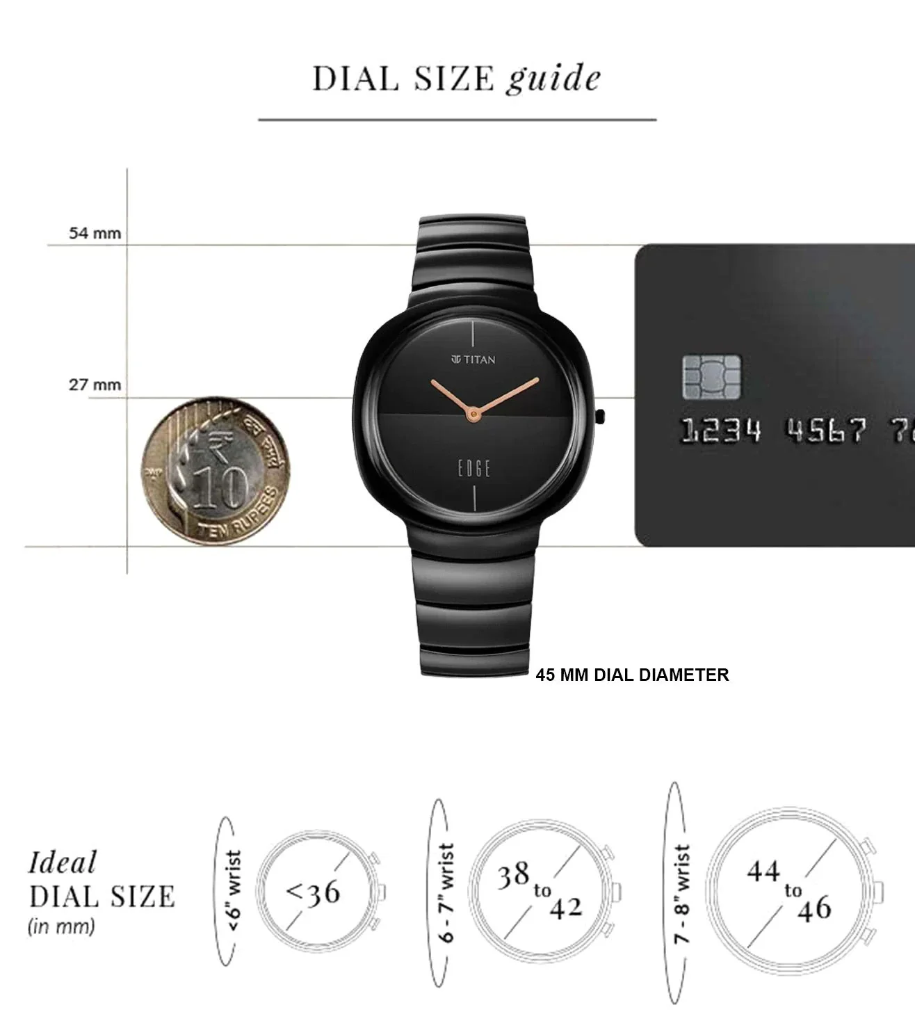 1841NC01 | TITAN Edge Squircle Analog Watch for Men - Image 6