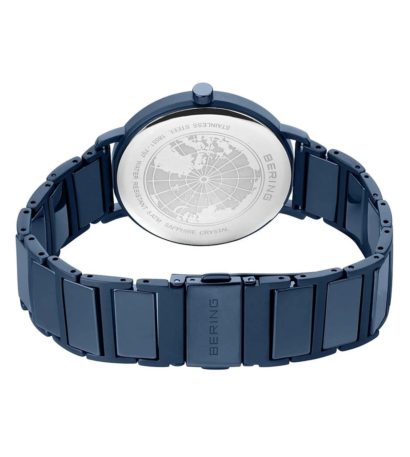 18531-797 Bering | Blue Ceramic Analog Watch for Women - Image 3