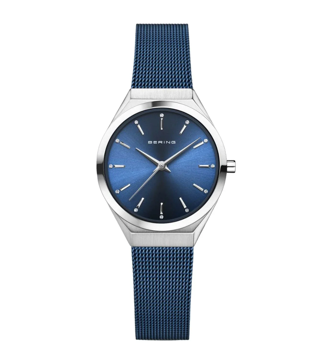 18729-307 Bering | Blue Dial Ultra Slim Watch for Women