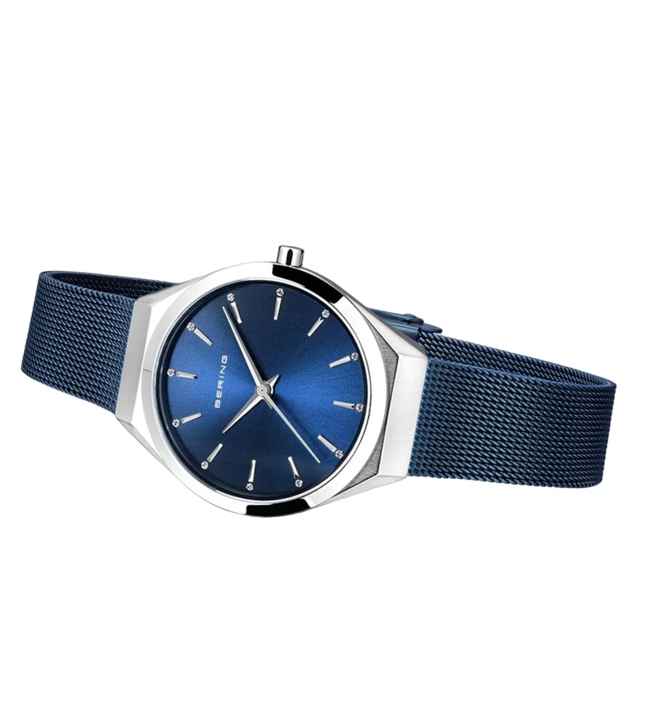 18729-307 Bering | Blue Dial Ultra Slim Watch for Women - Image 3