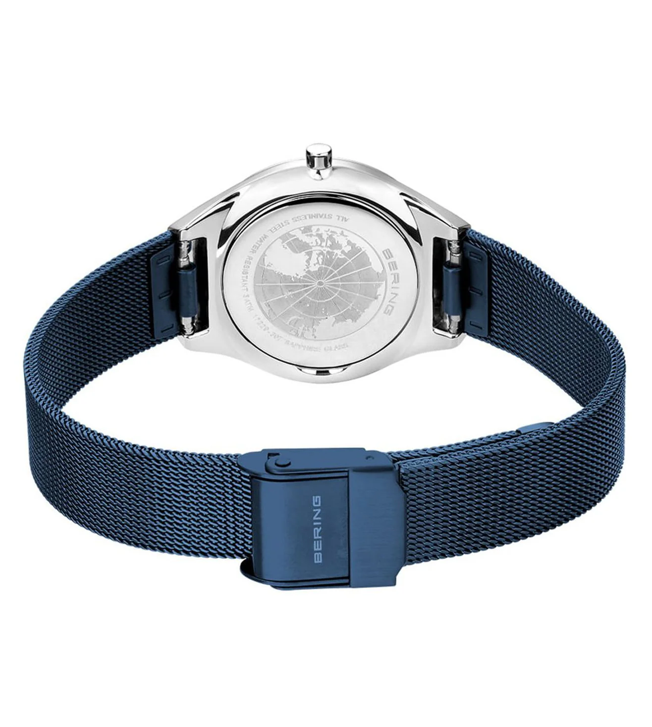 18729-307 Bering | Blue Dial Ultra Slim Watch for Women - Image 4