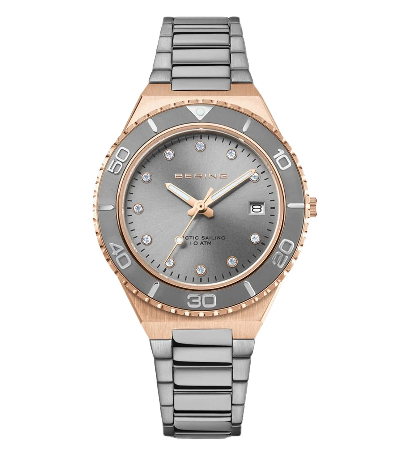 18936-769 Bering | Grey Dial Classic Analog Watch for Women