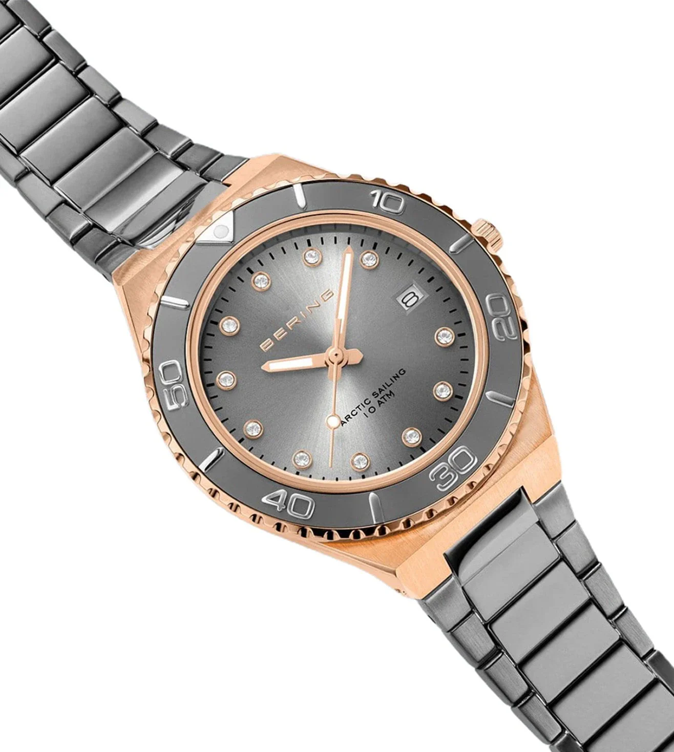 18936-769 Bering | Grey Dial Classic Analog Watch for Women - Image 3