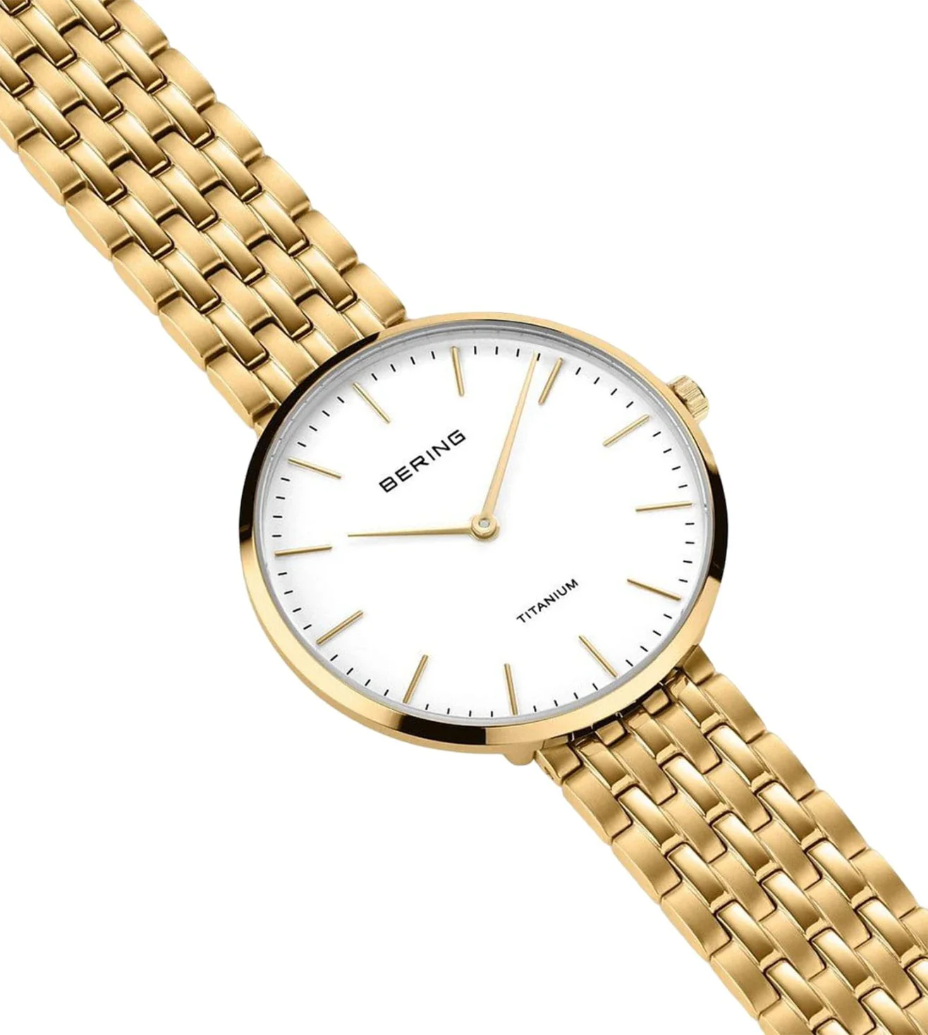 19334-334 Bering | Round White Dial Titanium Watch (Women) - Image 5