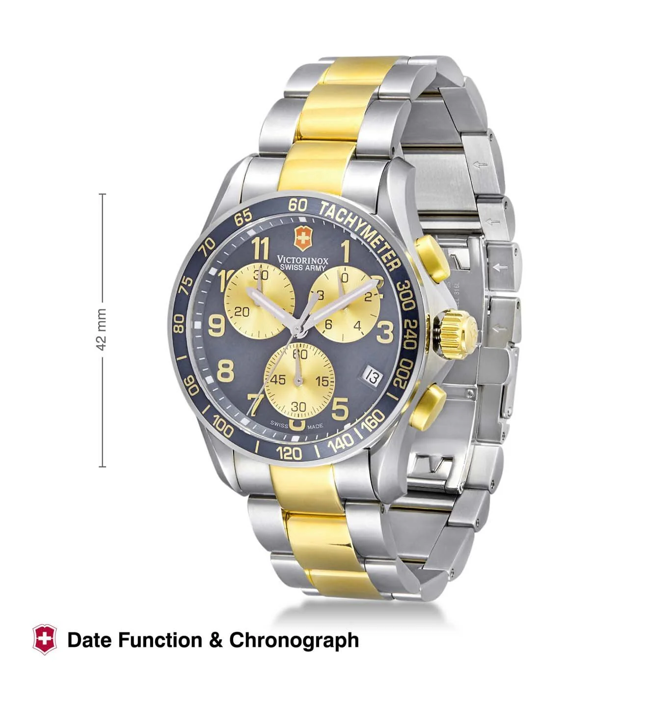 Victorinox Classic Chronograph Watch for Men - 241123.1 - Image 2