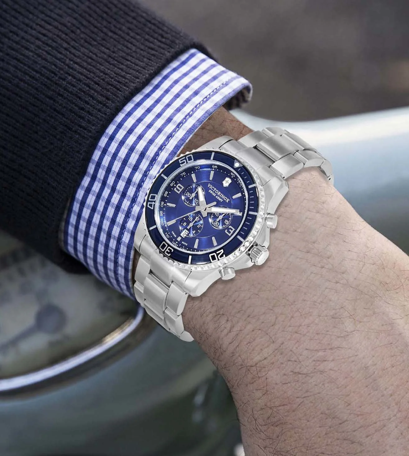 Victorinox Maverick Chronograph Watch for Men - 241689 - Image 5