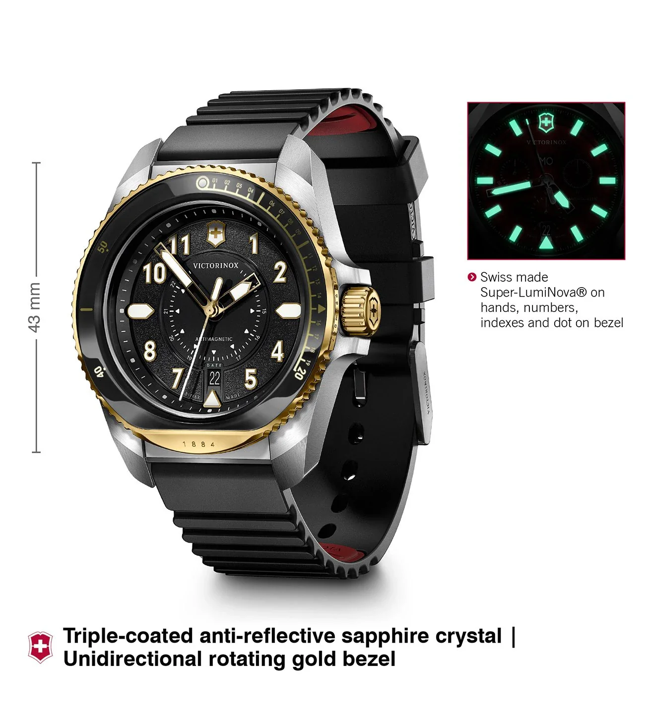 Victorinox Journey 1884 Swiss Made Analog Watch for Men - 242014 - Image 2