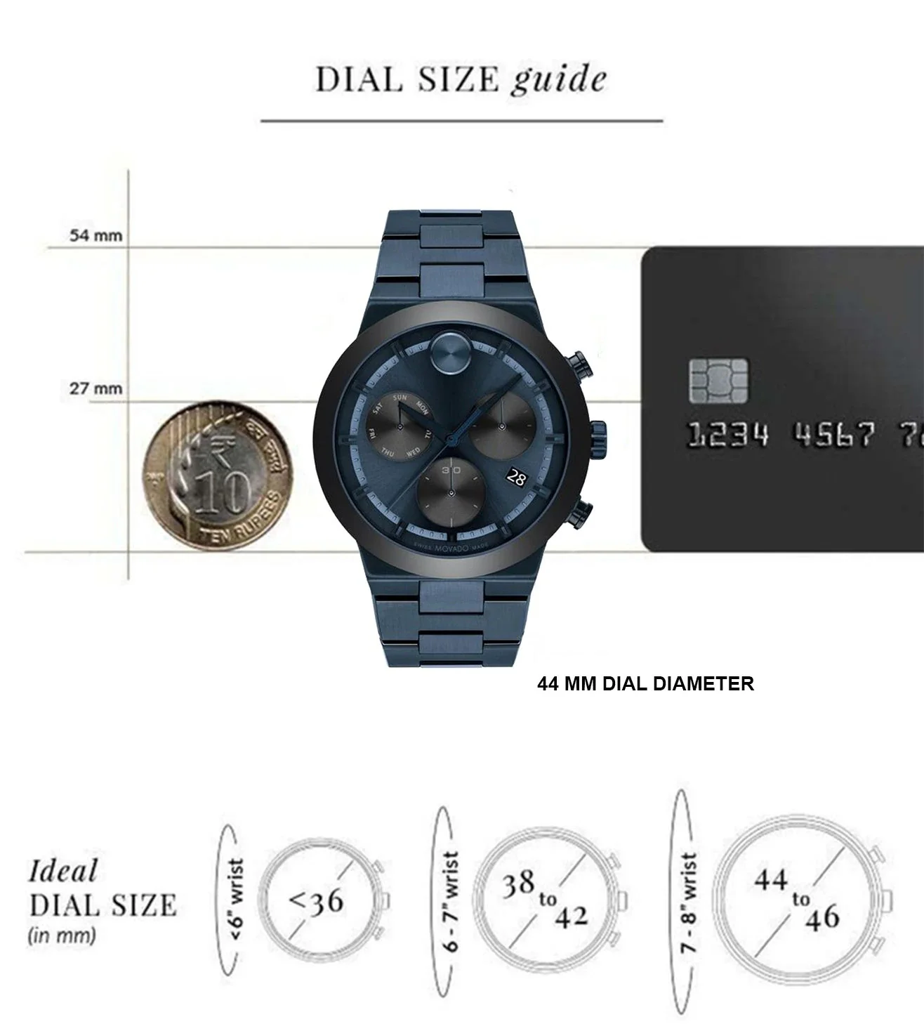 3600859 | MOVADO Bold Chronograph Watch for Men - Image 4