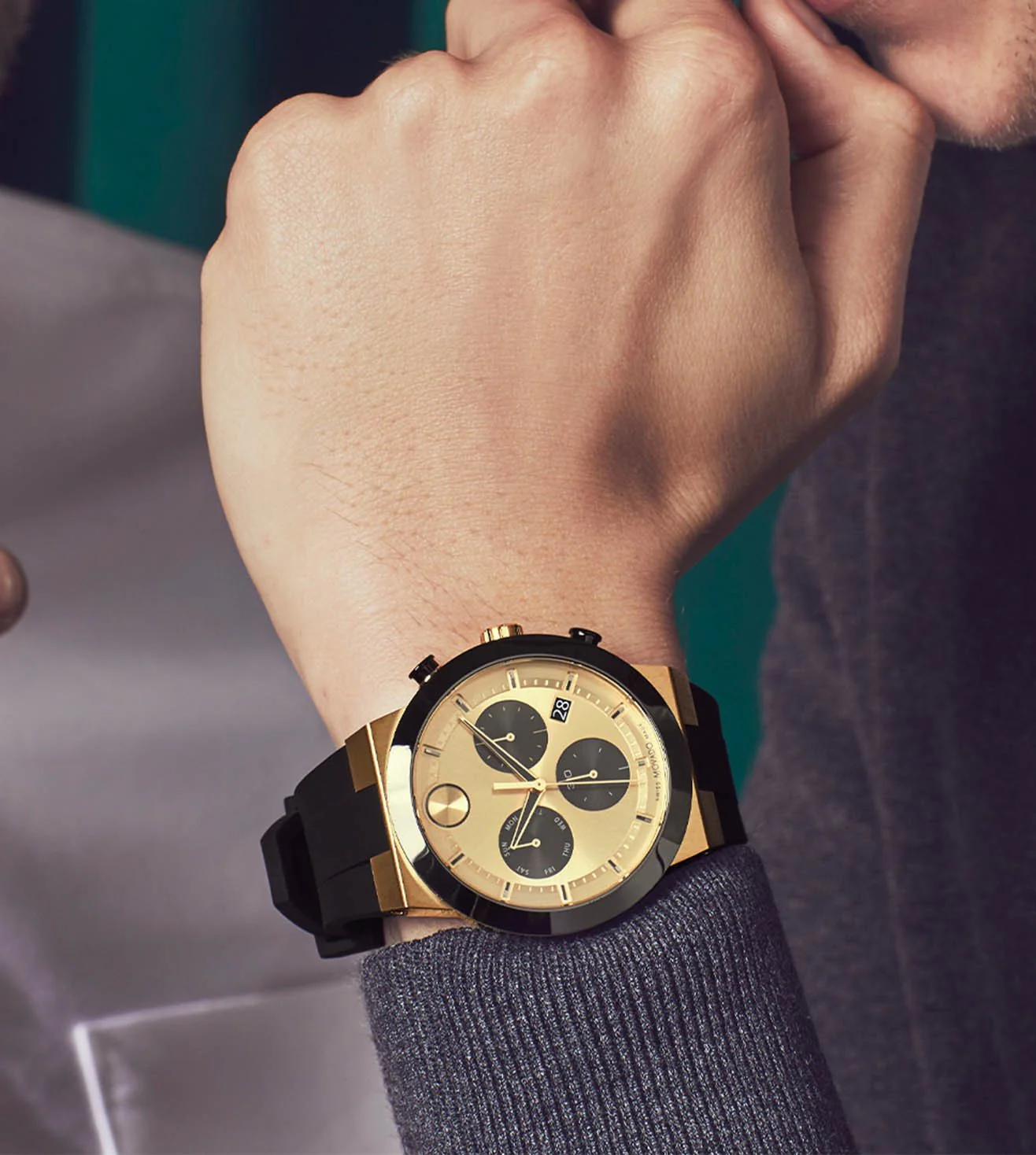 3600895 | MOVADO Bold Chronograph Watch for Men - Image 4