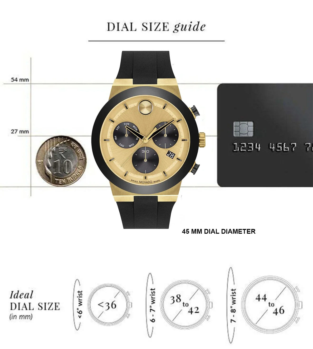 3600895 | MOVADO Bold Chronograph Watch for Men - Image 5