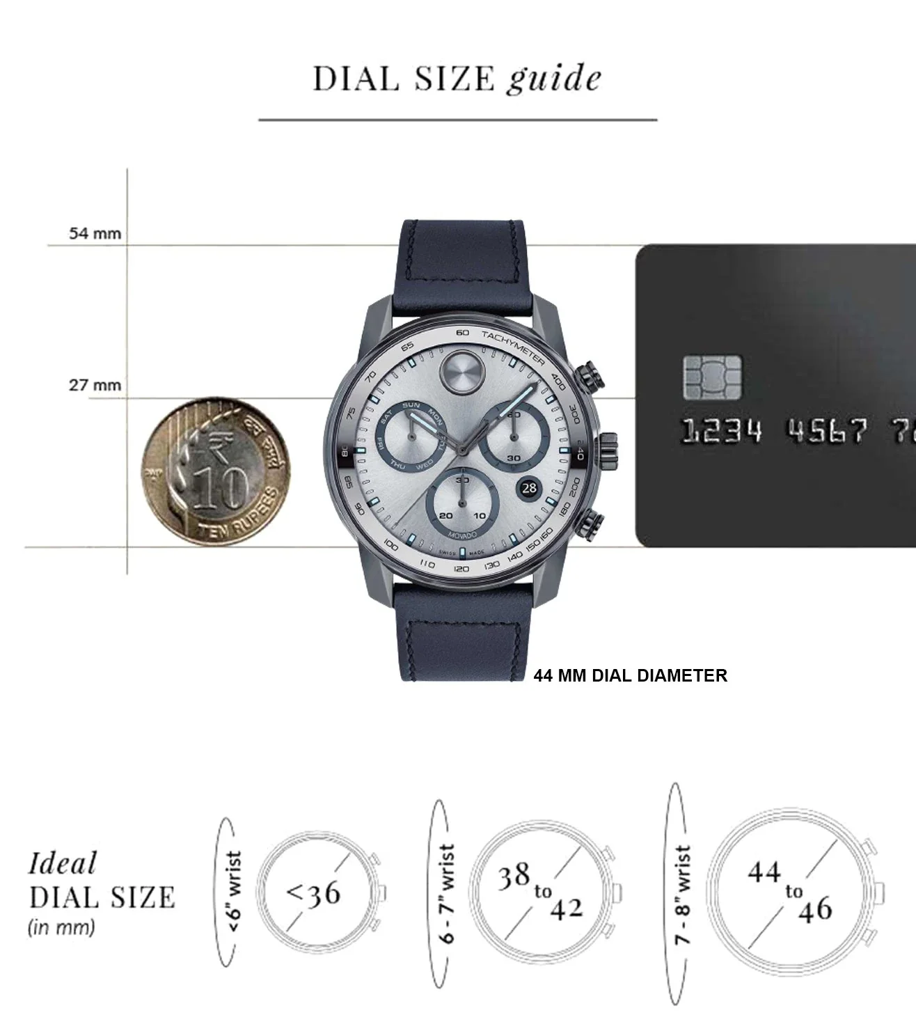3600909 | MOVADO Bold Chronograph Watch for Men - Image 4