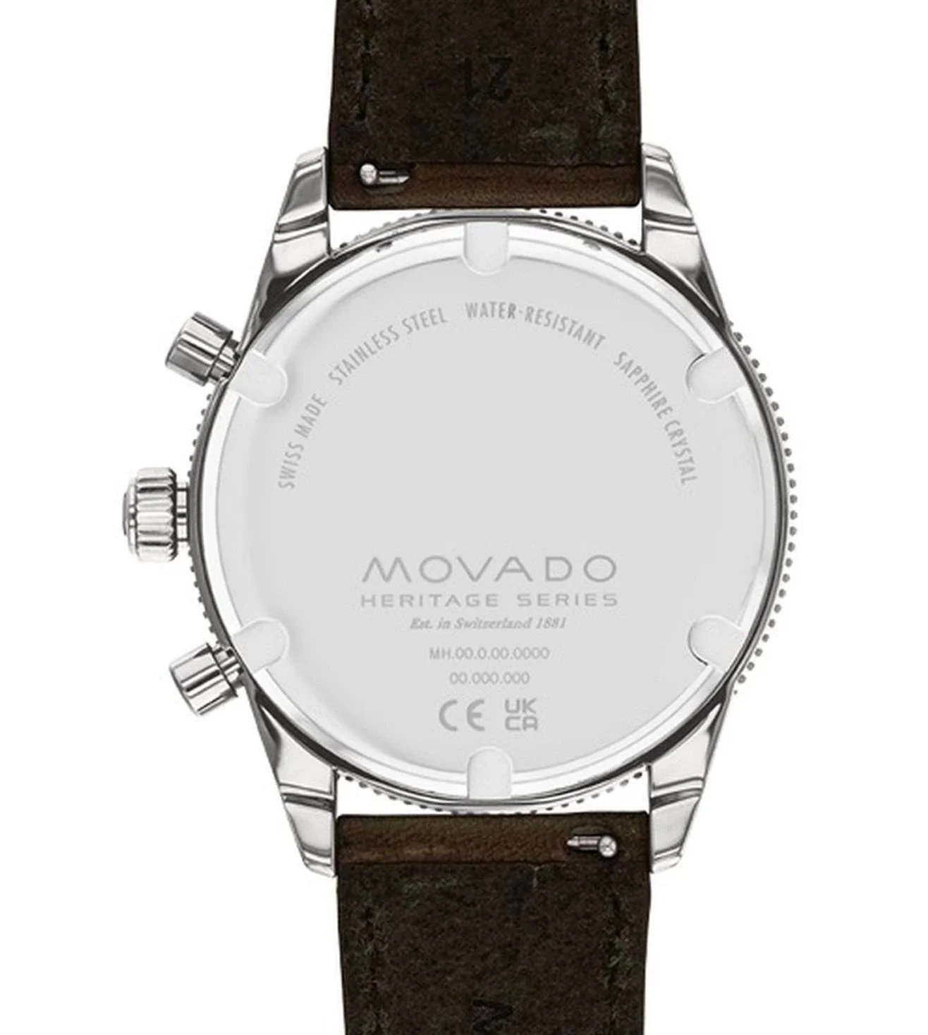 3650121 | MOVADO Heritage Chronograph Watch for Men - Image 2