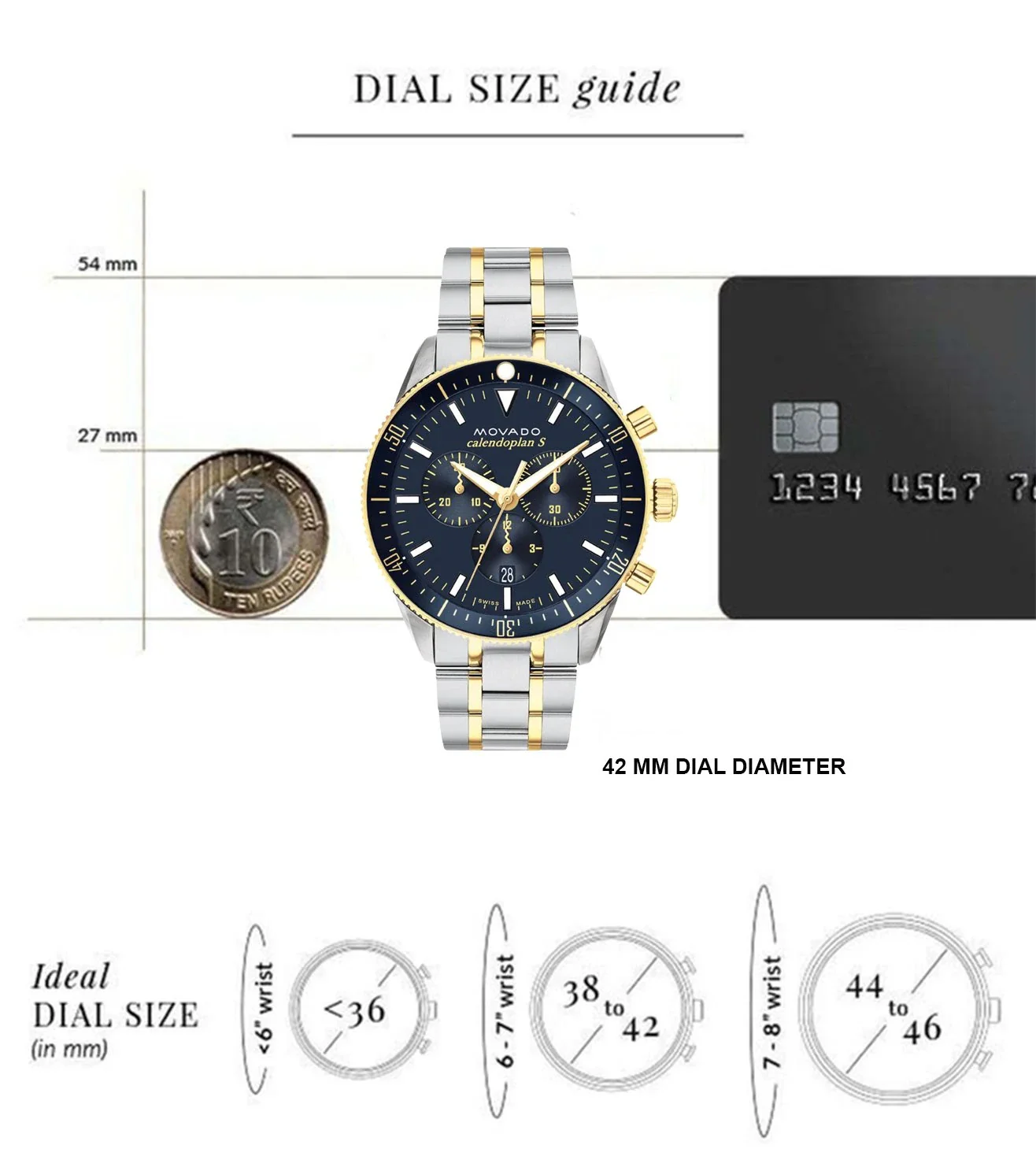 3650126 | MOVADO Heritage Chronograph Watch for Men - Image 5
