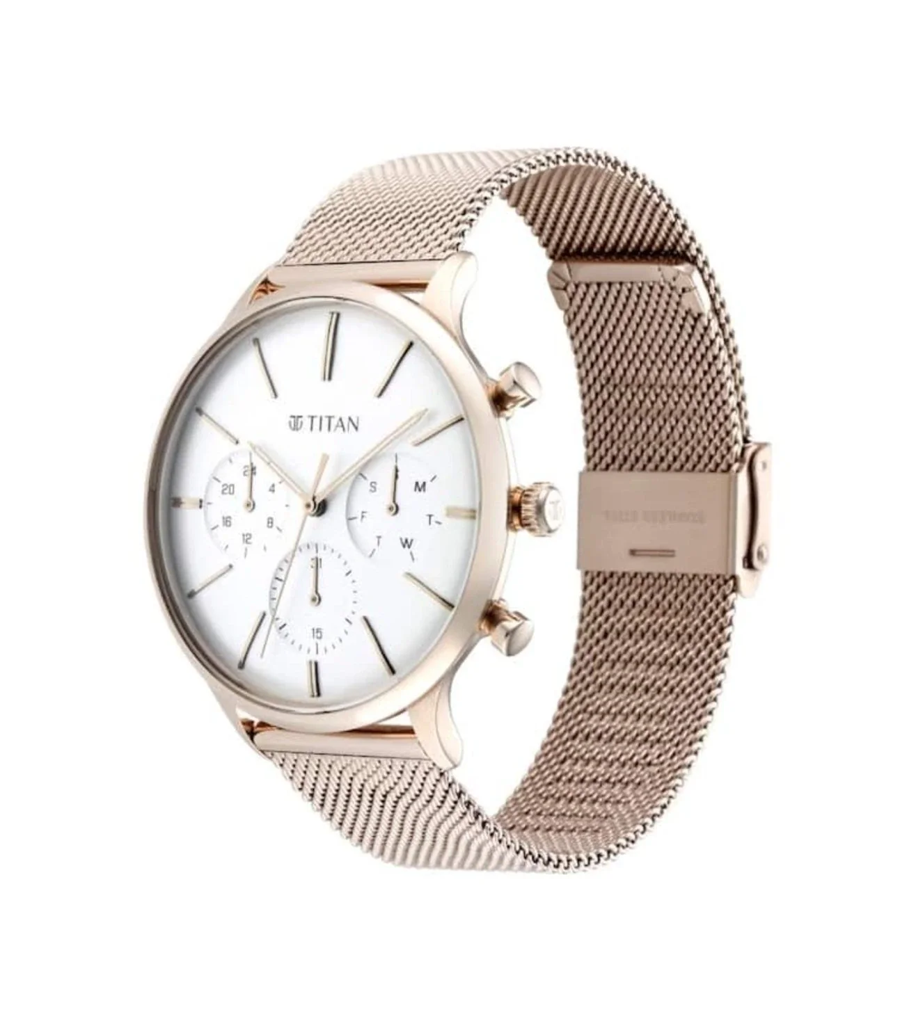 NT90134WM01 | TITAN Light Leathers Chronograph Watch for Men - Image 4