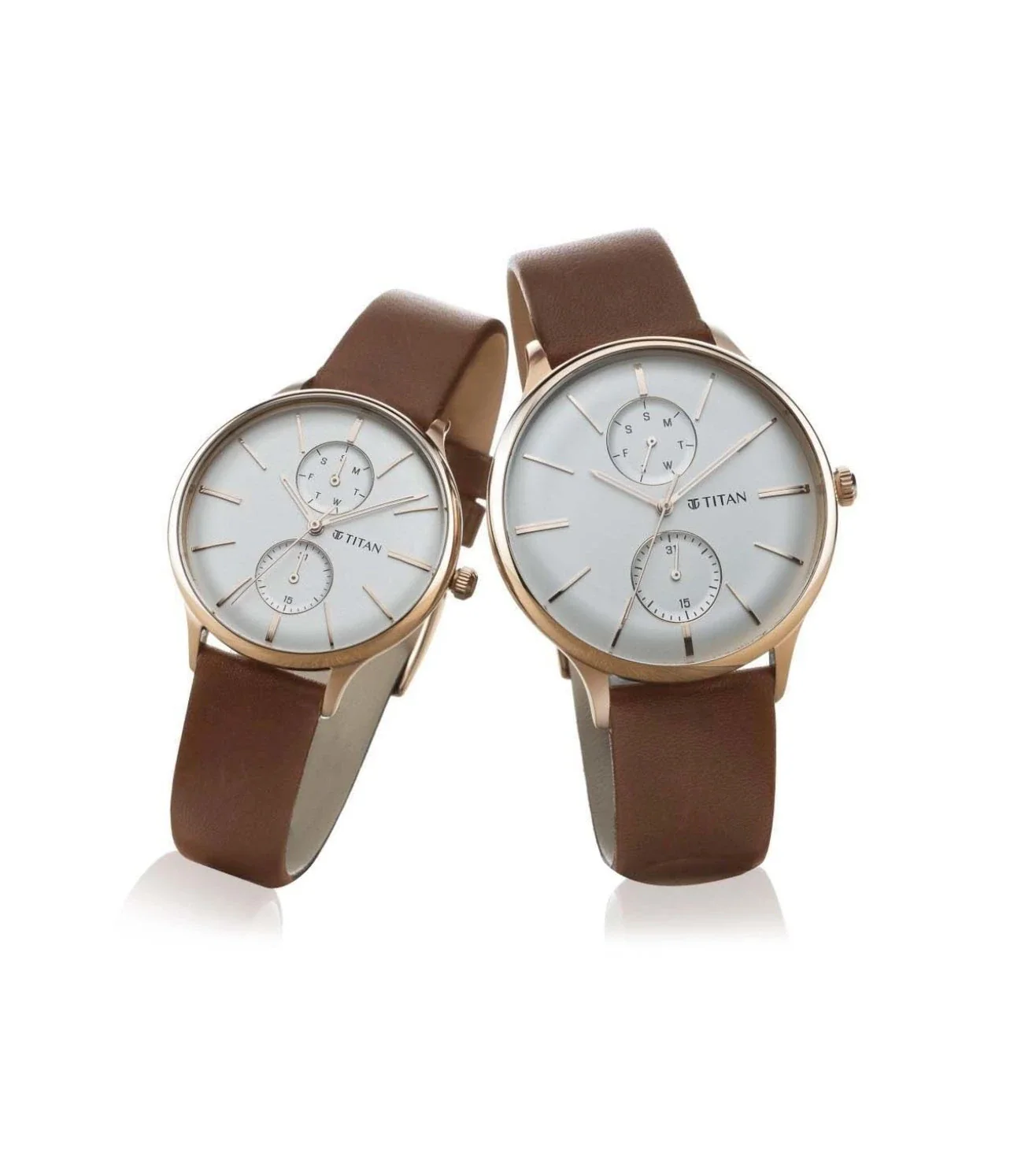 9400394203WL01 | TITAN Modern Bandhan lll Analog Couple Watch - Image 3