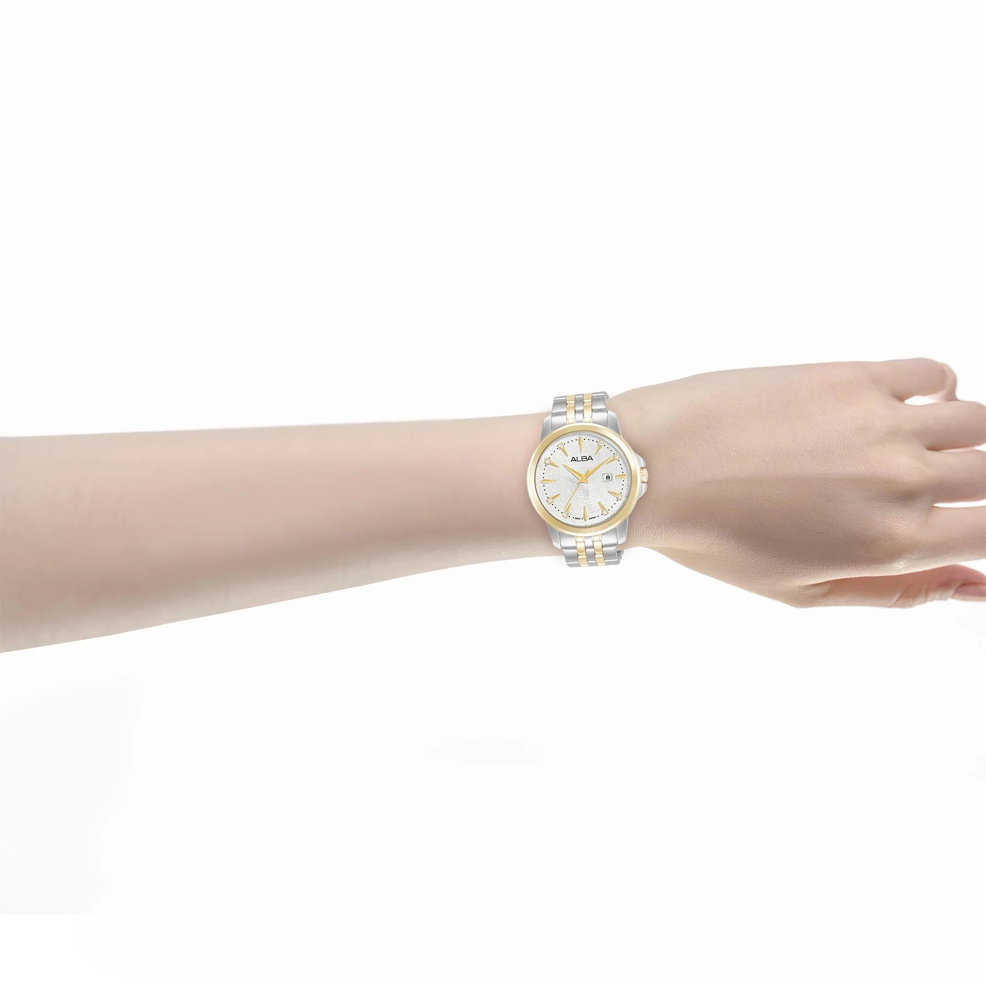 ALBA 32mm Classic Lumi Silver Women's Watch AH7EX6X1 - Image 4