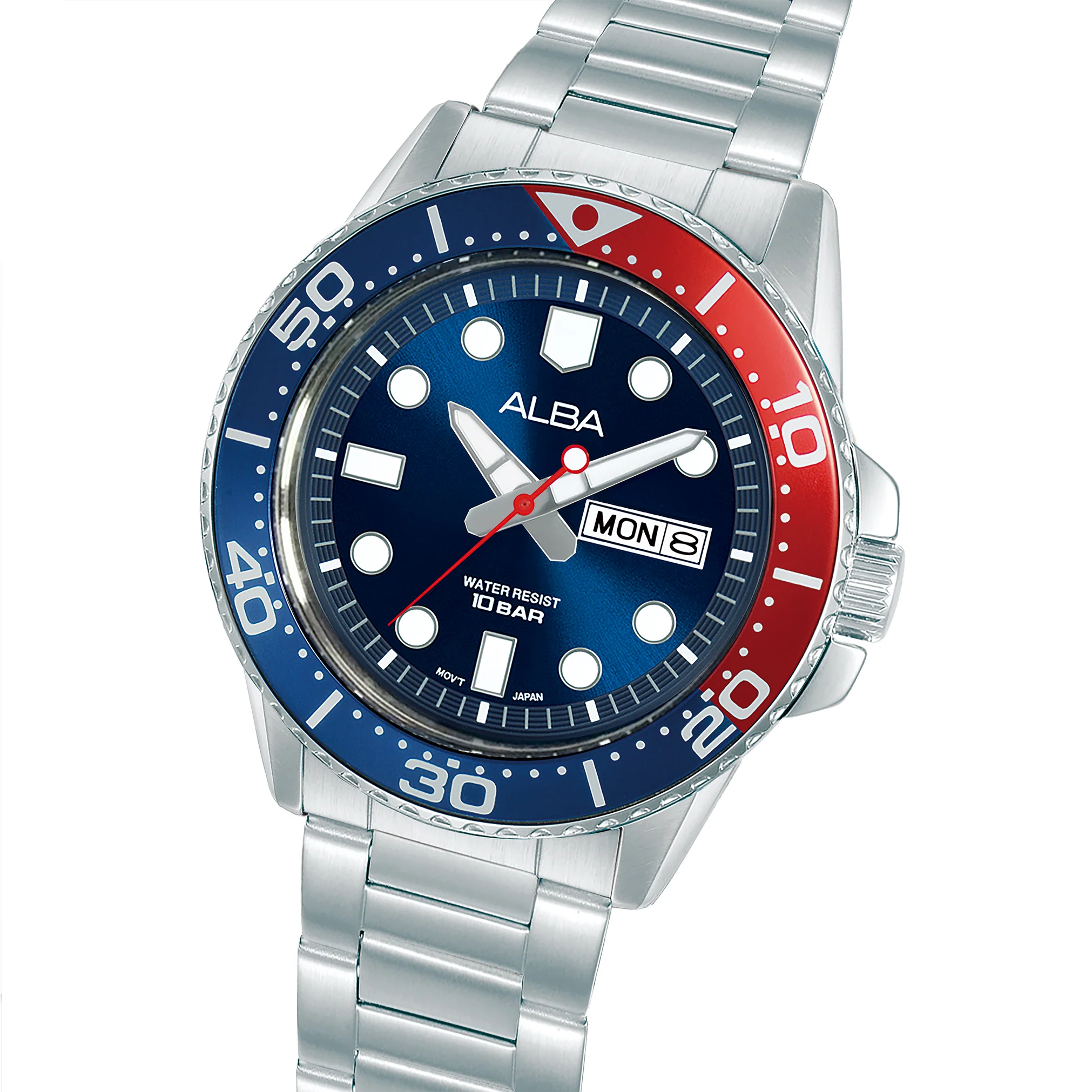 ALBA 42.5mm Blue Active Quartz Timepiece for Men AV3593X1 - Image 2