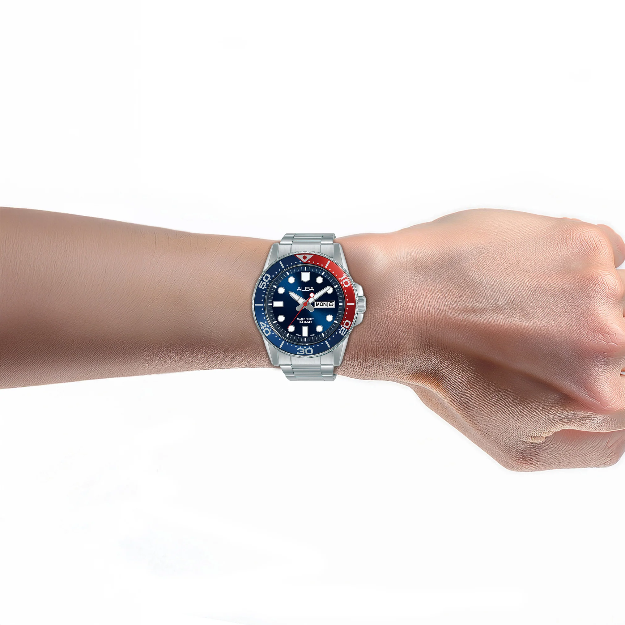 ALBA 42.5mm Blue Active Quartz Timepiece for Men AV3593X1 - Image 5