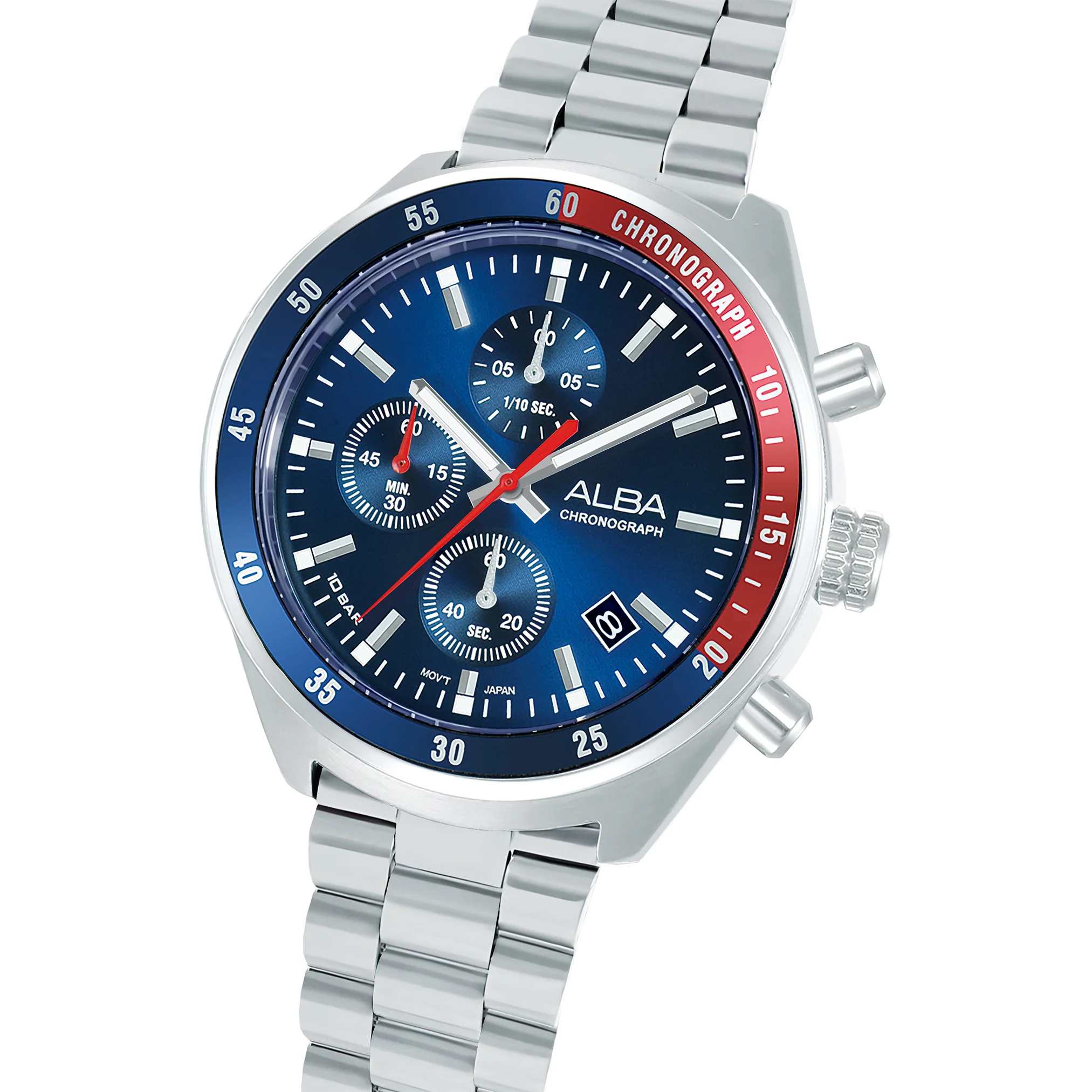 ALBA 43mm Active Quartz Chronograph Timepiece for Men AM3A37X1 - Image 2