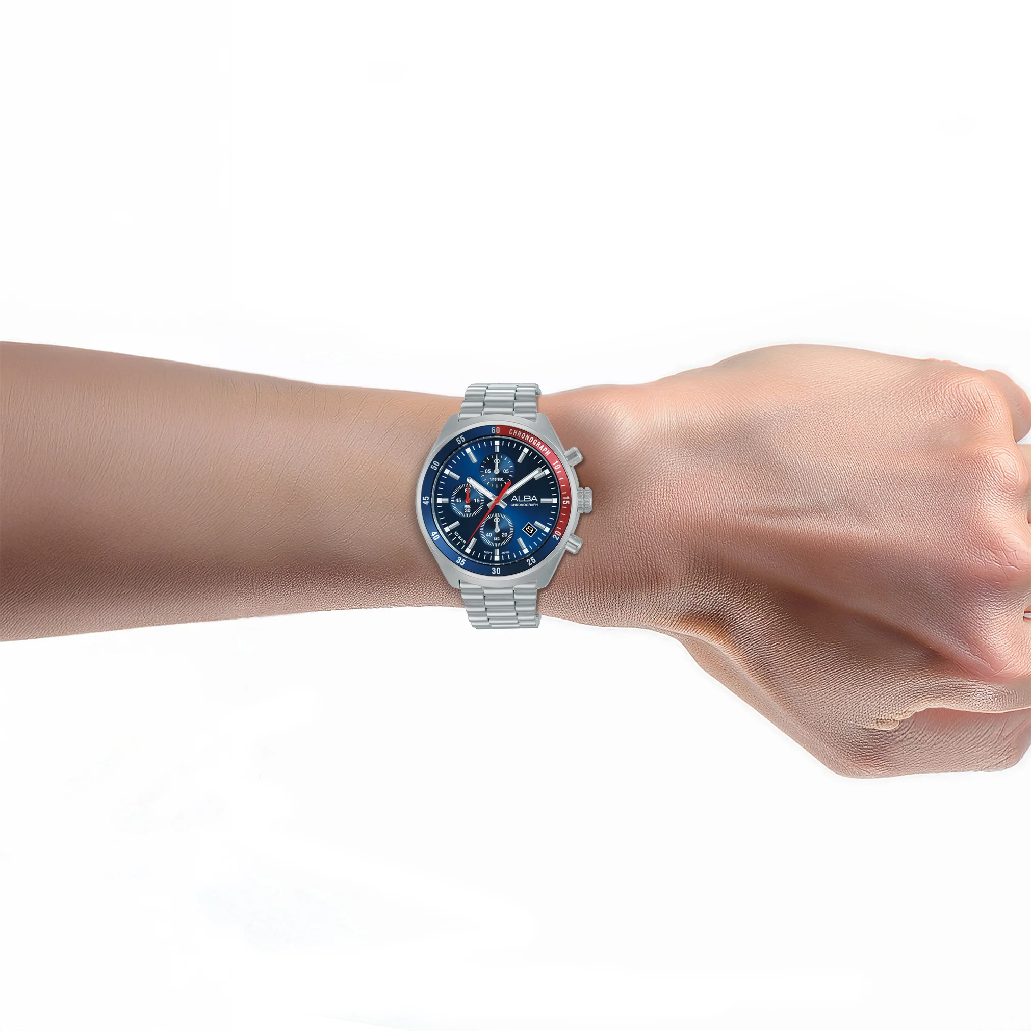 ALBA 43mm Active Quartz Chronograph Timepiece for Men AM3A37X1 - Image 4
