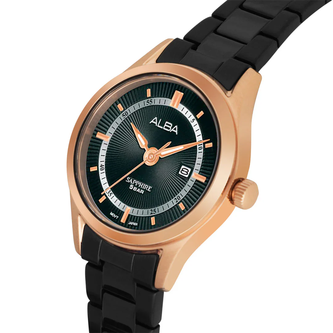 ALBA Asterix Black Dial Men's Watch - AS9R10X1 - Image 2