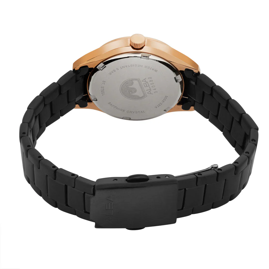 ALBA Asterix Black Dial Men's Watch - AS9R10X1 - Image 3
