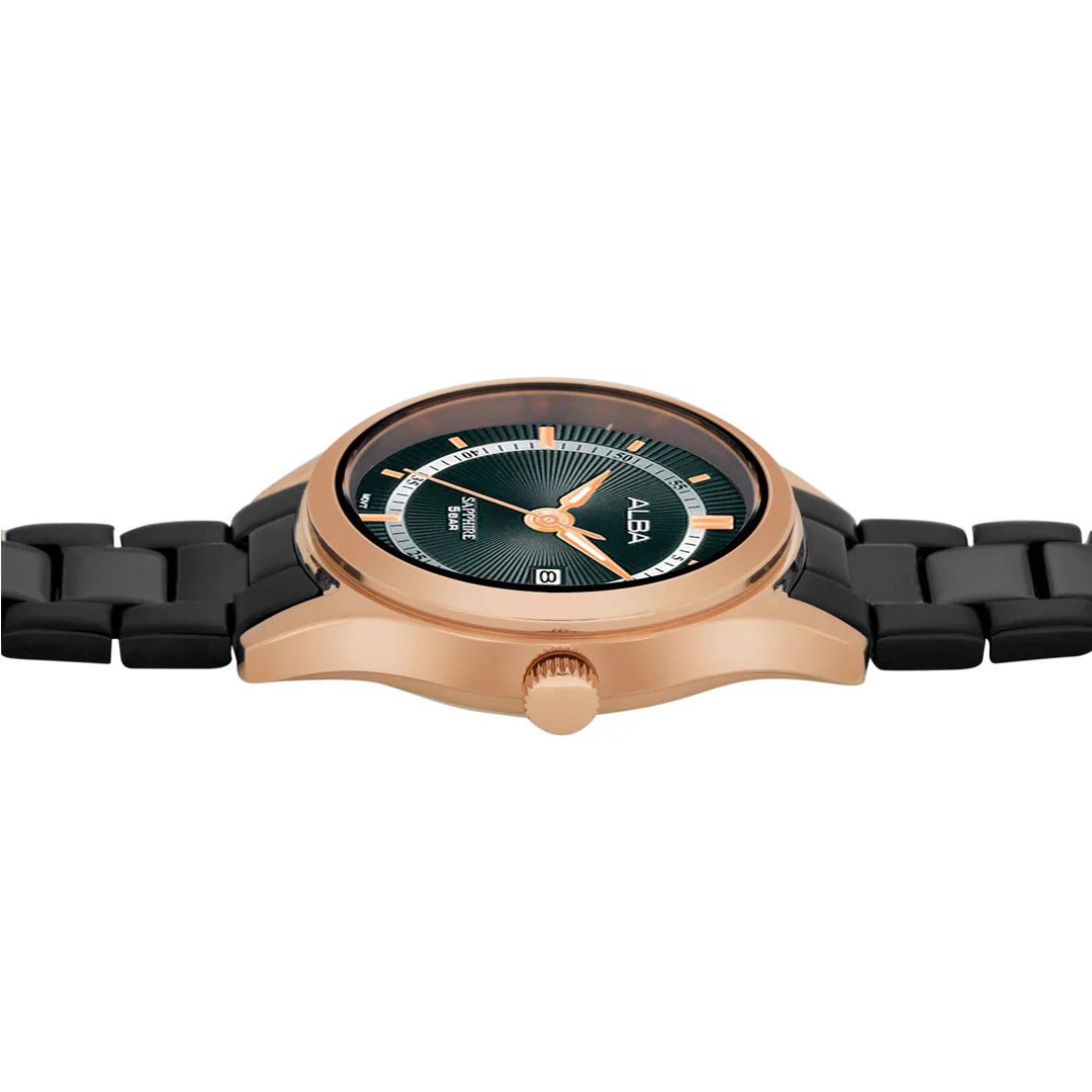 ALBA Asterix Black Dial Men's Watch - AS9R10X1 - Image 6