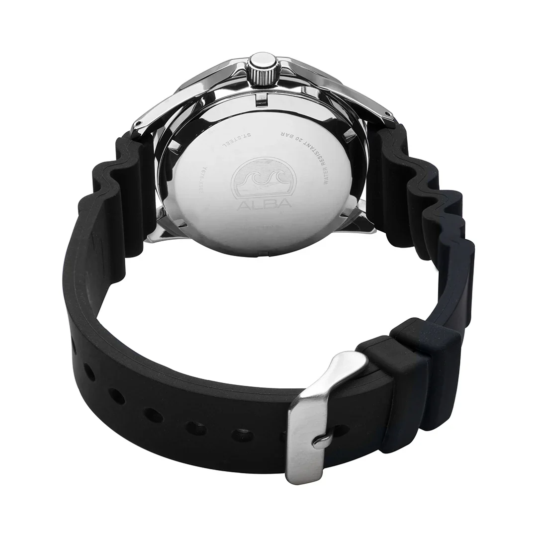 ALBA Mechanical Black Dial Automatic Men's Watch - AL4553X1 - Image 3