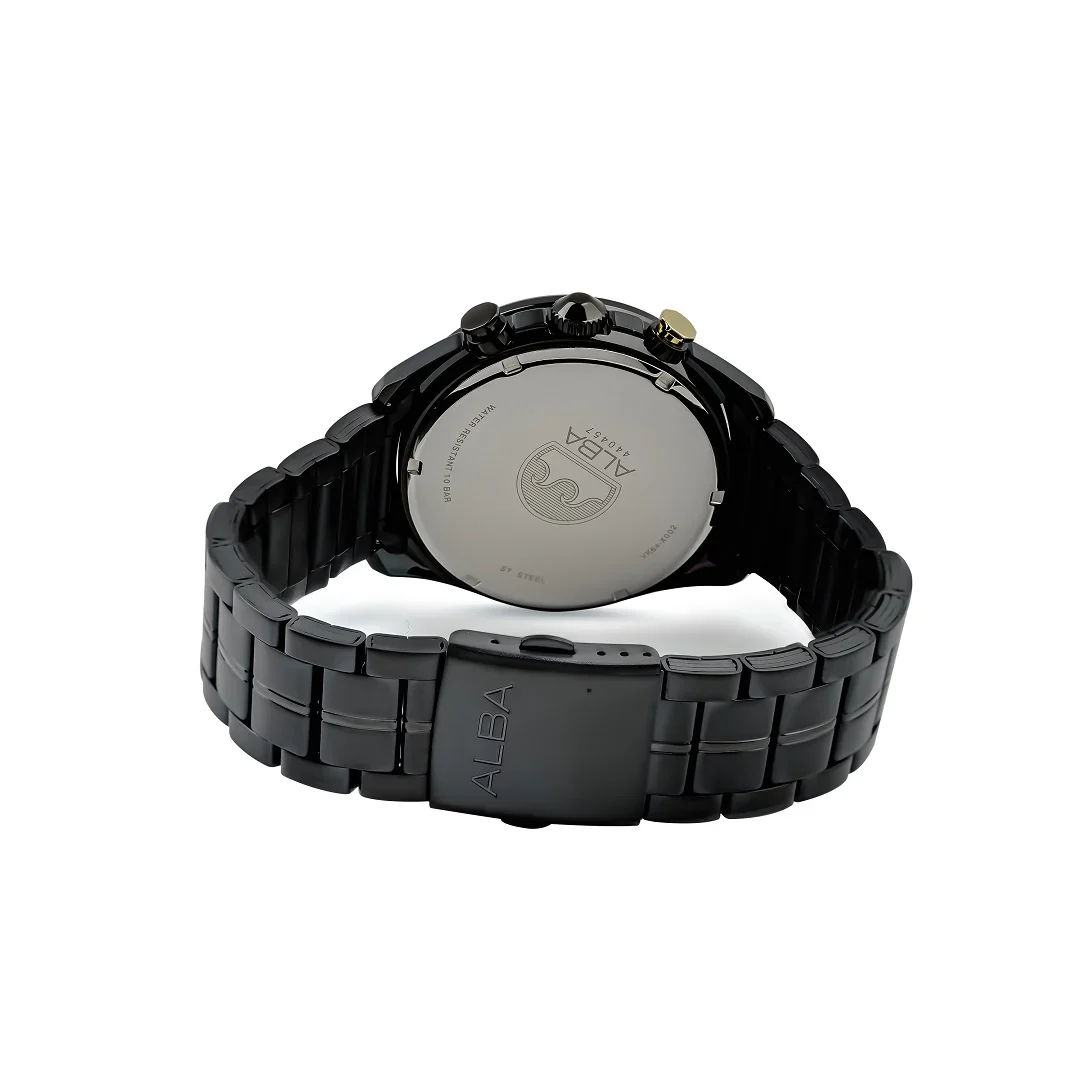 ALBA Black Dial Chronograph Men's Watch A4B013X1 - Image 4