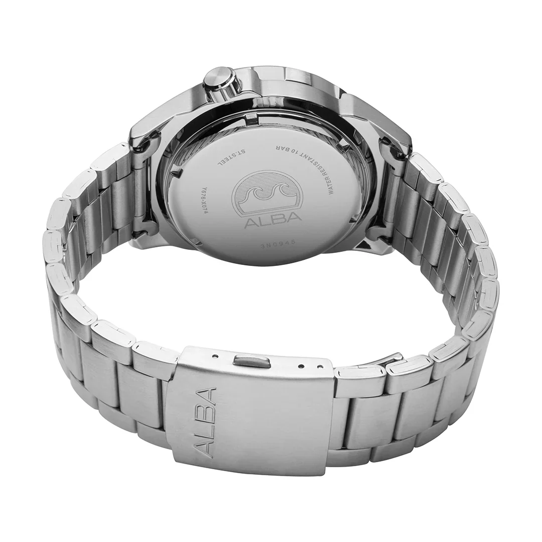 ALBA Mechanical Blue Dial Automatic Men's Watch - AL4559X1 - Image 3