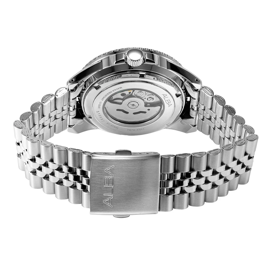 ALBA Blue Dial Automatic Men's Watch AU4051X1 - Image 5