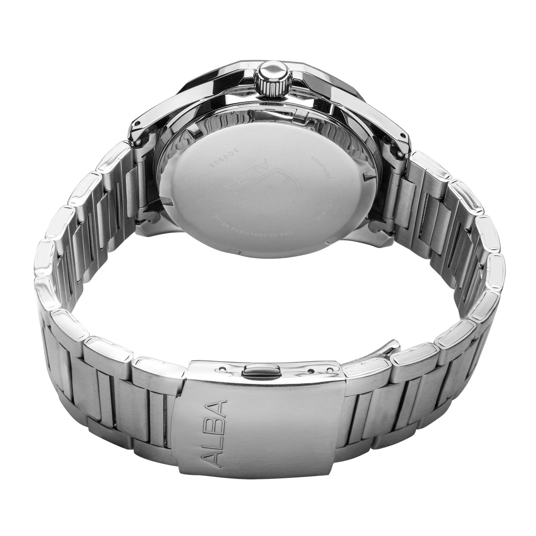 ALBA Blue-Red Gradation Dial Automatic Men's Watch AL4541X1 - Image 3