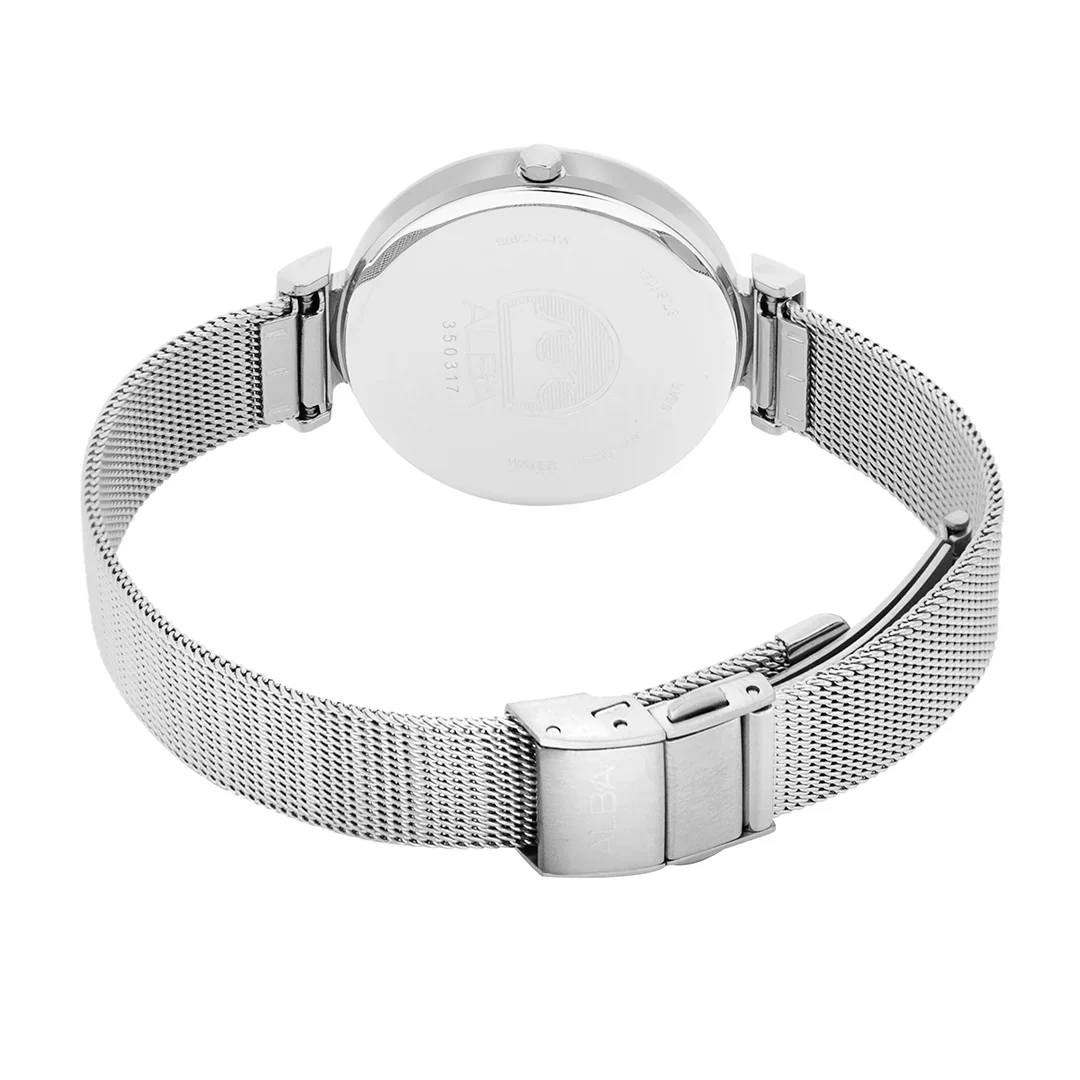 ALBA Blue Shimmer Ladies Watch AH7CA3X1 - Image 3