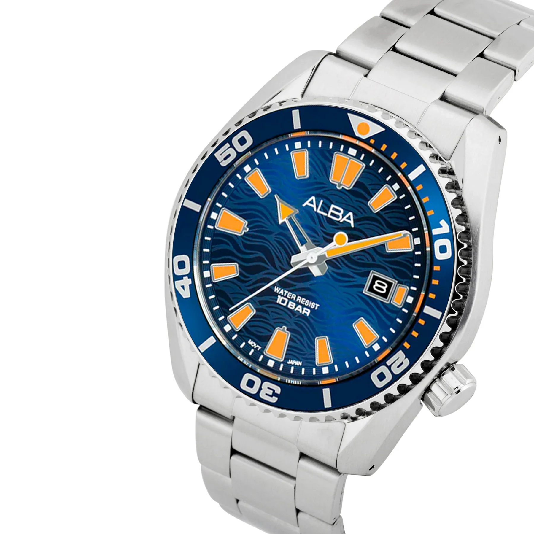 ALBA Blue Surf Dial Water Resistant Men's Watch - AS9R67X1 - Image 2