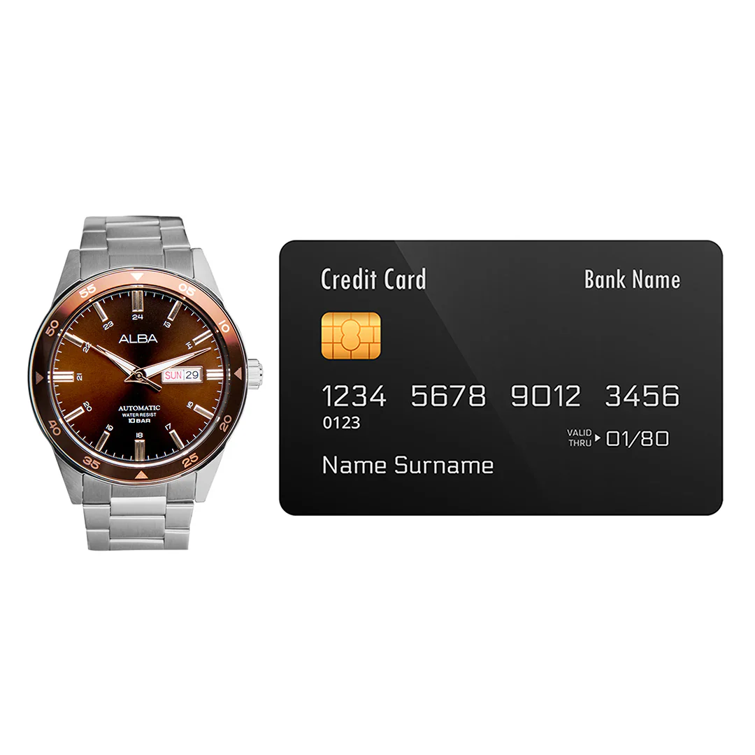 ALBA Mechanical Brown Dial Automatic Men's Watch - AL4591X1 - Image 5